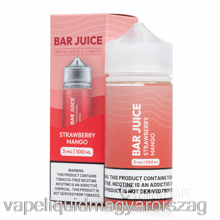 Eper Mangólé - 100ml 0mg Vape E Cigi